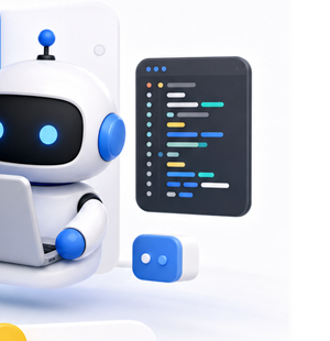 Custom software and CRM development illustration